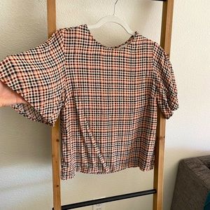 Colorful festive blouse